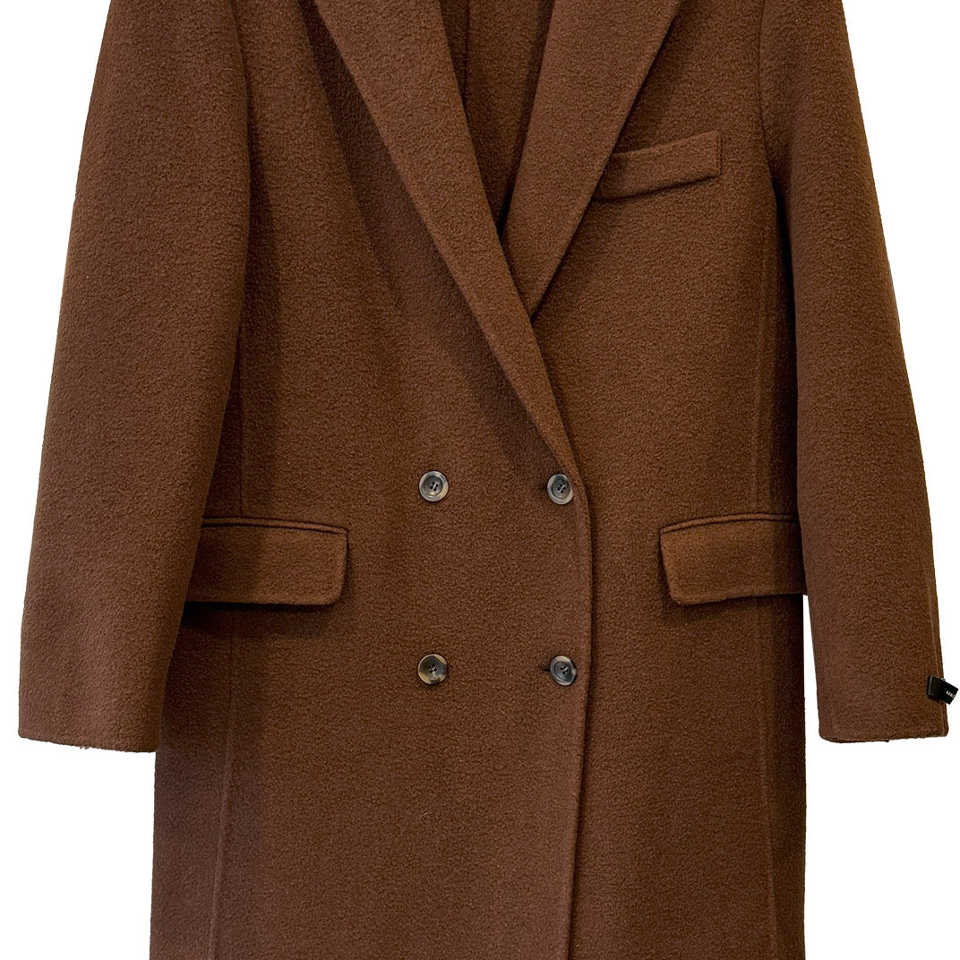 Colour Trends: Styling a Brown Wool Coat